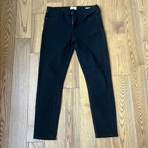 Citizens Of Humanity Black Ankle Cropped Jeans